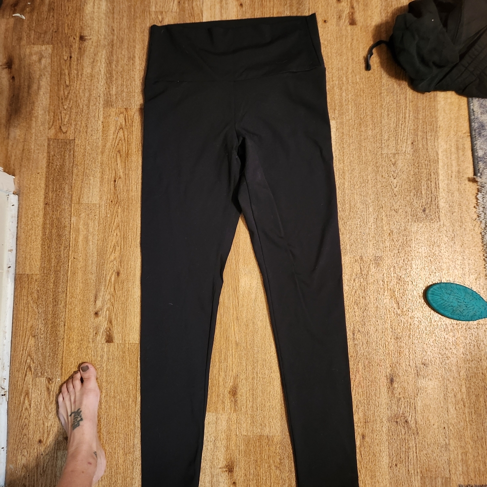 Black High-Waisted Leggings
